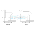 Waveguide 90° Miter Bend